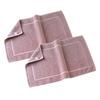 OruTa Bath Set of Towel Imabari Made In 69 X 43 Ash Purple Mat, 2, Fabric, Made, Washable, Non-Slip, Japan, Absorbent, Quick-Drying, Cotton, Approx.