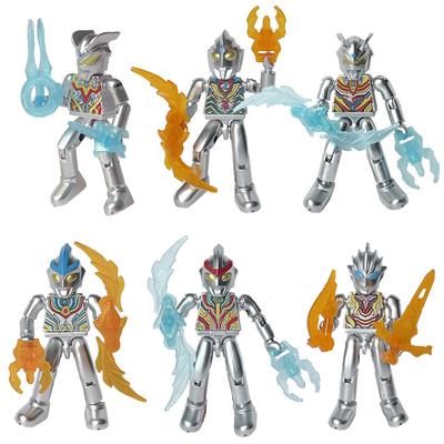 Multi-Joint Movable Warrior Hero Building Block Doll Model Puzzle Building Block Toy