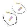 Hearing Aid Clip Prevent Lost Protective Stylish Single Ear Binaural Hearing Aid Lanyard with Hairpin for Child Seniors