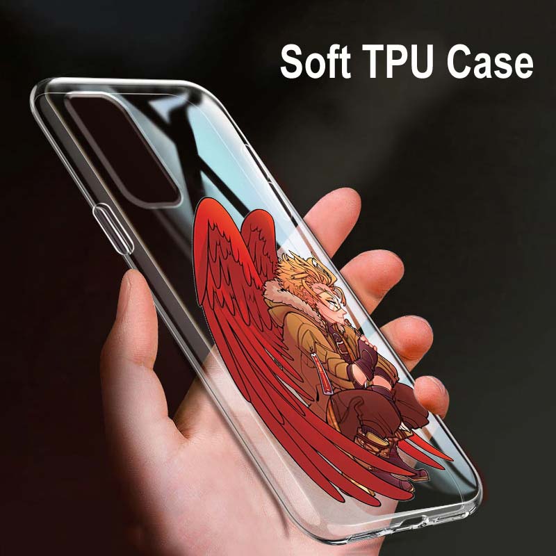 

Пальто Bnha Hawks в стиле аниме для OPPO Reno7 SE 6 5 ZF 4G 5G Find X2 X3 Neo Lite Pro Plus, прозрачный мягкий чехол для телефона OPPO Reno7 5G