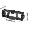 3-Position Phone Holder Tripod Cell Phones Stabilizer Mount Clip for Live Streaming Mobile Phones Camera Bracket Rack