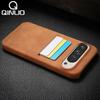 Luxury Sheep Skin Style With Card Pocket Phone Case For Google Pixel 10 9 Pro XL 8 8A 8Pro Matte Leather Clip Shockproof Cover