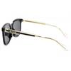 Gucci Elegant Statement Plate Frame Square Sunglasses Men's Black