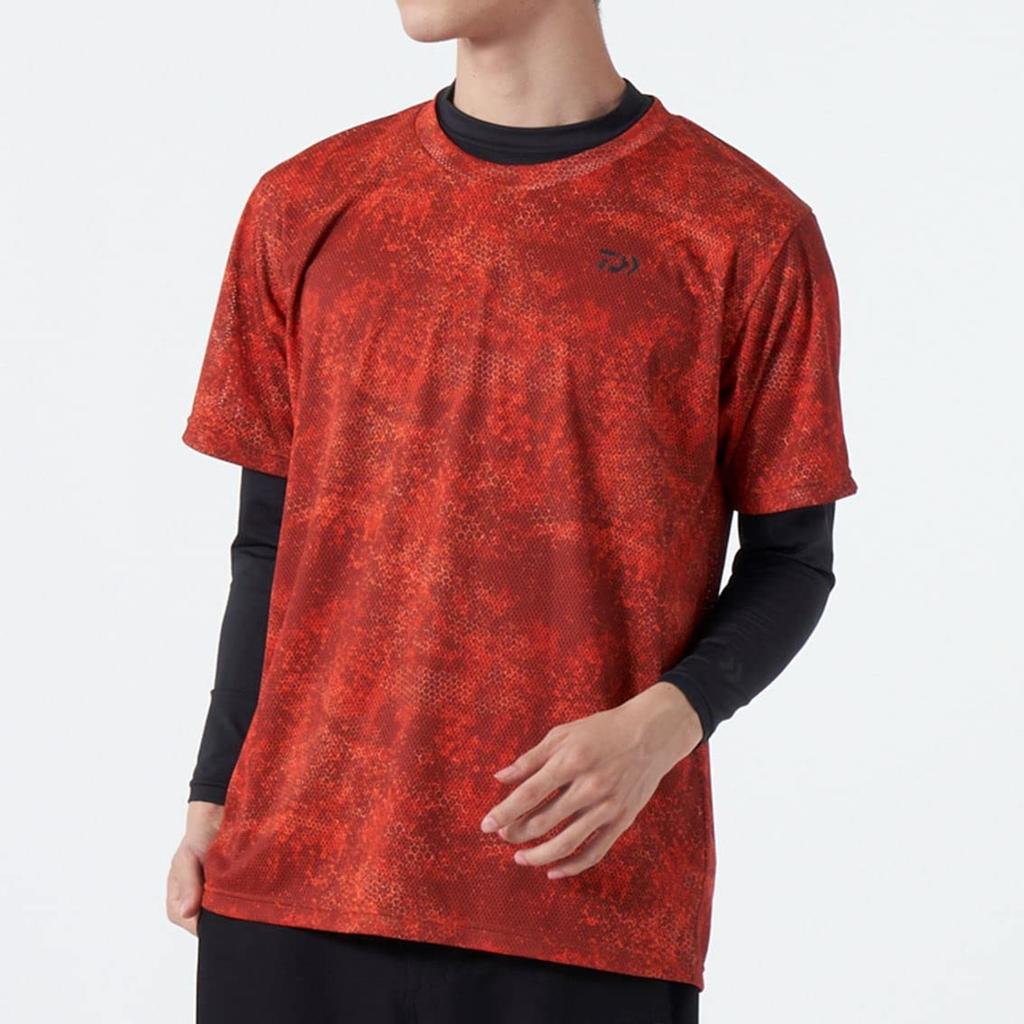 Daiwa Eging Shorts Black Lime Hex M DE-8722