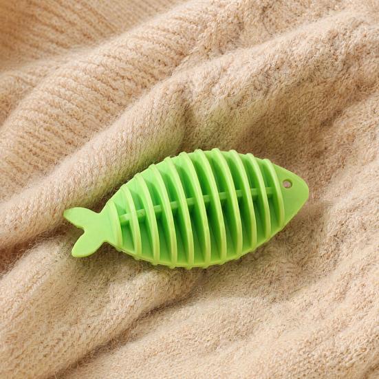 Fish-shaped Design Ultra-soft Ring Tpr Multi-color 50 Pcs