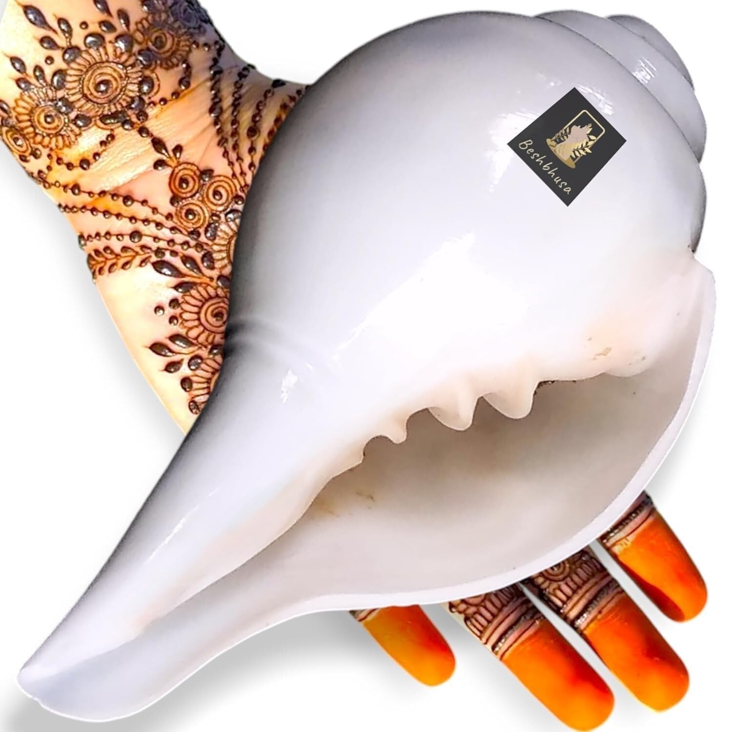 Vamavarti Shankh Conch Shell Blowing Sankh