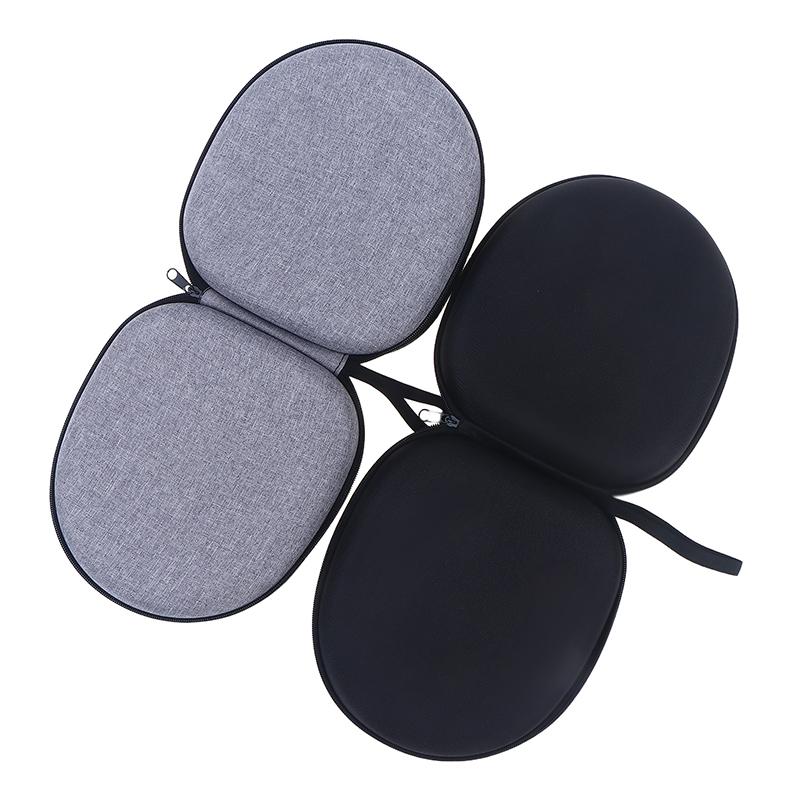 High-Capacity Headset Headphone Case Earphones Shockproof Storage Box Hard Shell Eva Headphone Zipper Protective Bag Universal