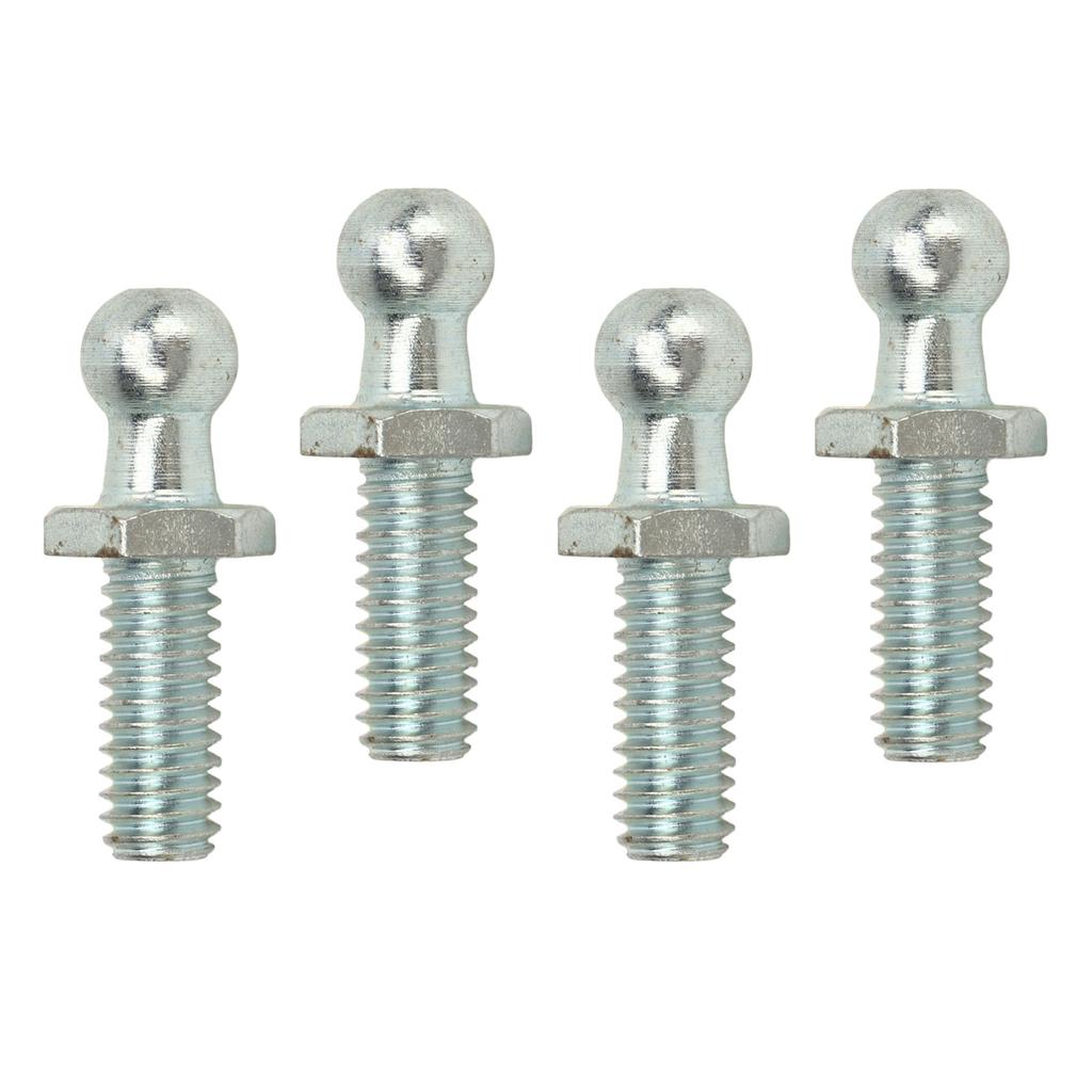 4Pcs 10mm Studs 5Celsius16‑18 Thread High Hardness Rugged Stable Studs Washers Kit for Tool Boxes RVs Cars