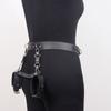 Women Leather Handcuffs Sex Bondage Wrist Cuffs Behind  Kit Adjustable Waist Strap Adult SM Game Erotic Sex Toy for Couples