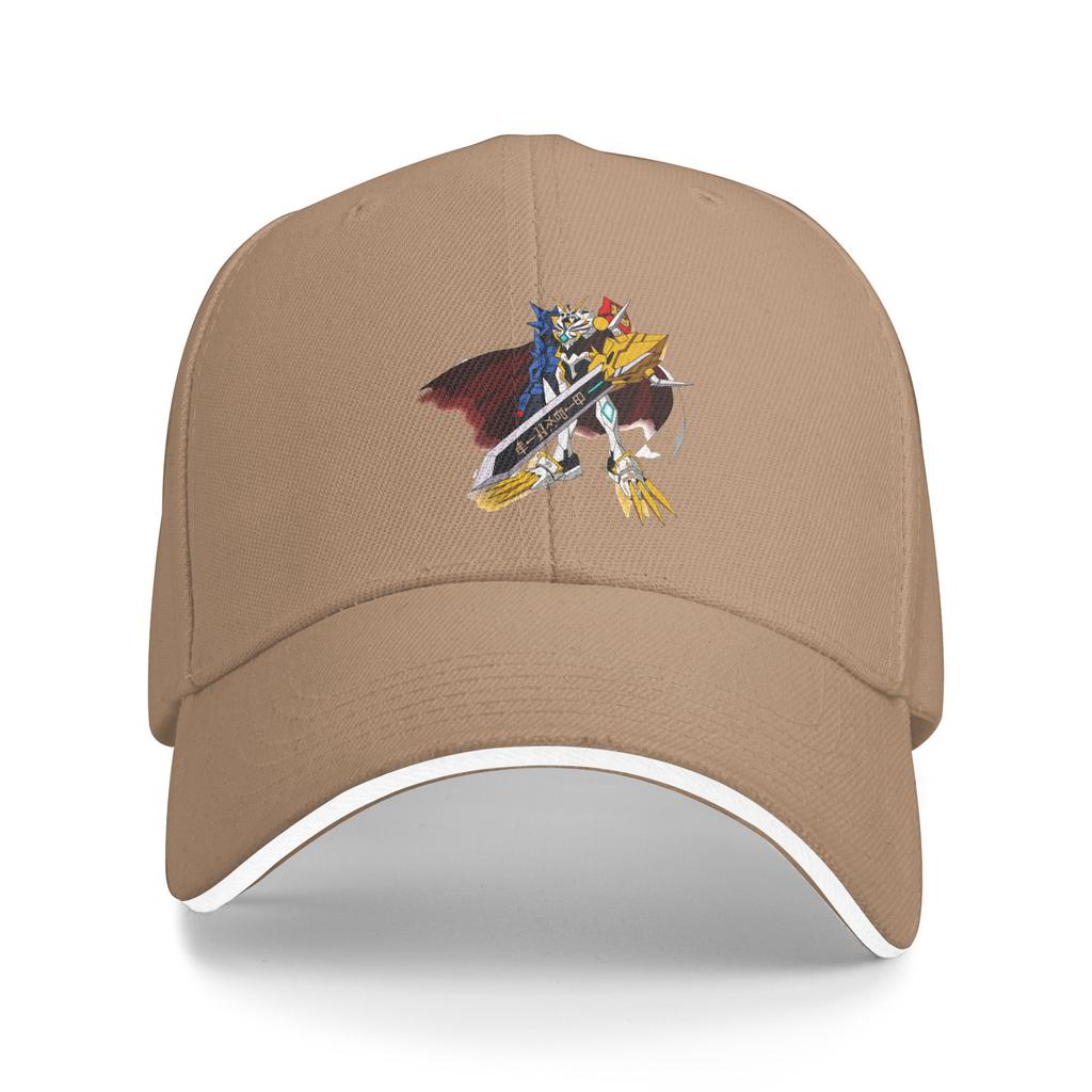 Omnimon XAntibody Casual Baseball Cap Outdoor Sport Trucker Hat Summer Hot Sale Unisex Women DIY Print Baseball Caps