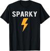 Electrician Gift Funny Sparky Nickname Lightning Bolt Unisex T-Shirt