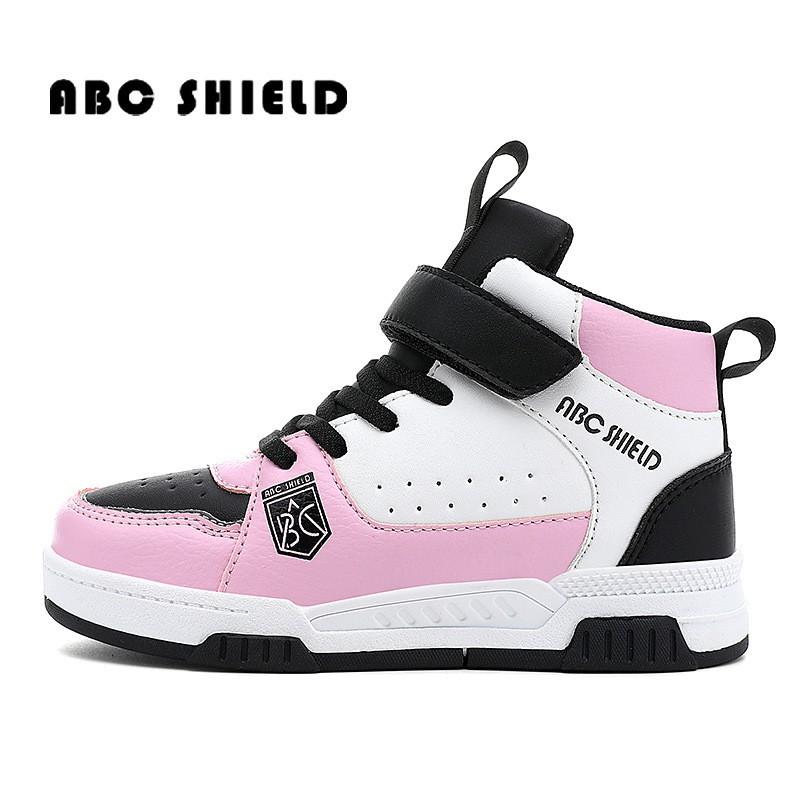 Kids Casual Sneakers Girls Boys Strap School Shoes With Cushioned Sole Age 7-16 Years
