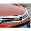 Car Body Cover Bumper Engine ABS Chrome Trim Front Racing Grid Grill Grille Frame For Toyota Vios/Yaris Sedan 2014 2015 2016