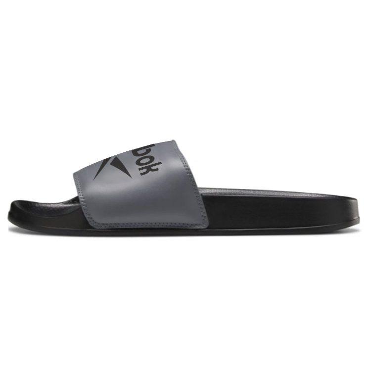 Reebok Classic Slides Outdoor Stylish Sports Slippers Silver Gray Colorblock G55303