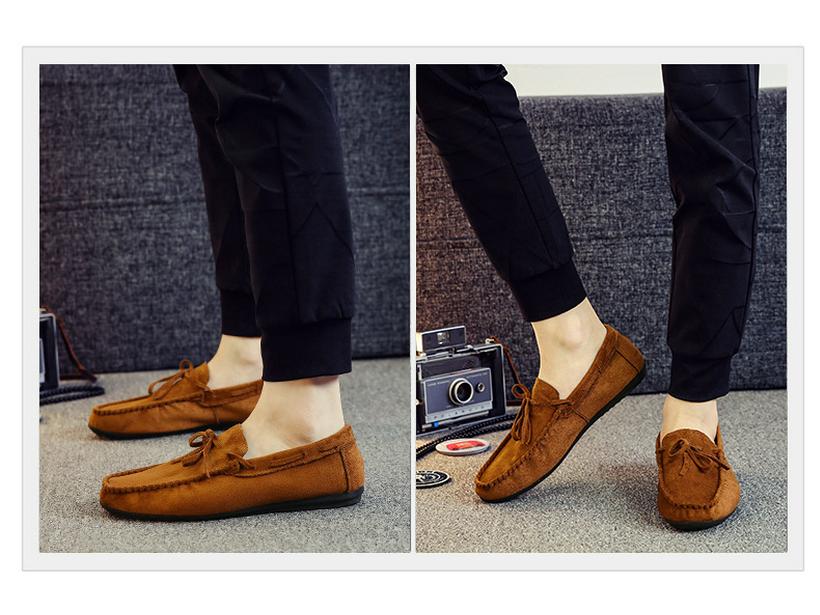 Herrskor 2024 Frostat Andningsbart Slip-On Casual - Koreansk Stil