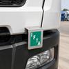 Fleet Permit Sticker Bracket Holder 2 Pack, Metal Truck Display Mount with Two Hole Installation Design for Commercial Vehicle Placard Use