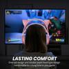 Wired Headset Gamer Pink Cat Ear Headset Cute Phone PC With Microphone 3\.5mm Gaming Phone Overear Gamer G951s Pink