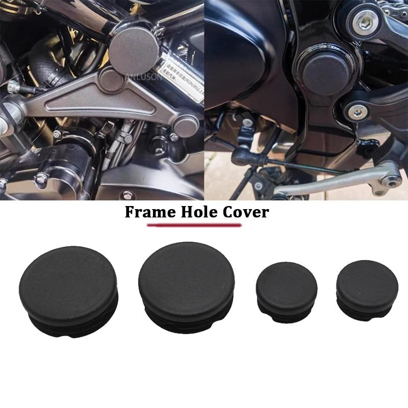 4PCS Motorcycle Frame End Caps Frame Hole Cover Caps Plug Decorative For Kawasaki Z900 Z 900 Z900 2017-2022 2021 2020