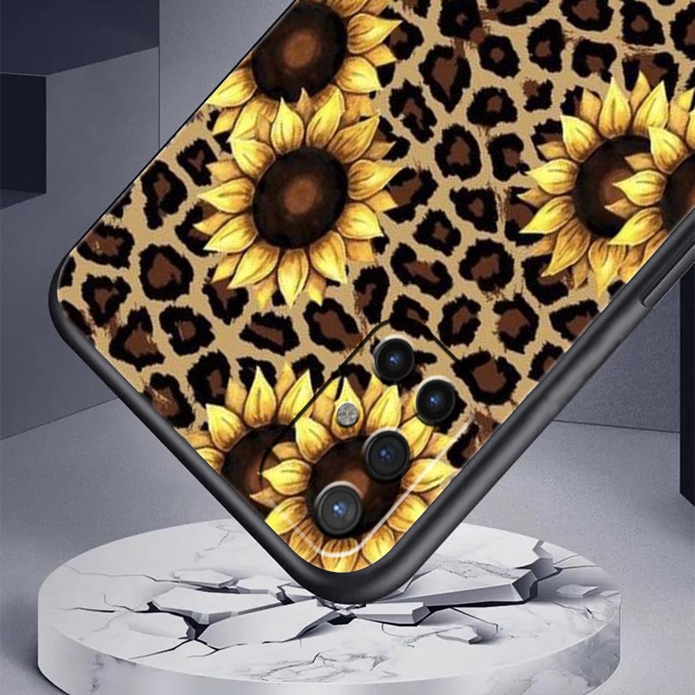 Fashion Tiger Leopard Print flower Phone Case For OnePlus 10 9 Pro 9T 10R 9R 9RT 8T 8 7 7T Nord 2T CE 2 5G N200 N10 N100 Cover