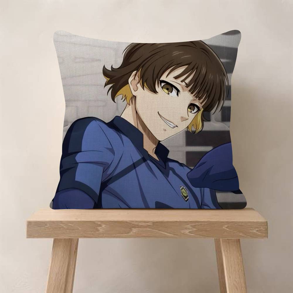 Anime Bachira Meguru Pillow Anime Pillow Sofa Bed Head Pillow Cover Cushion Cover Fashion