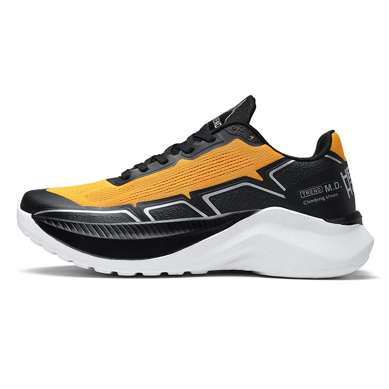 Men's casual fashion four seasons breathable outdoor sneakers light soft-sole speed running shoes students racing sports shoes