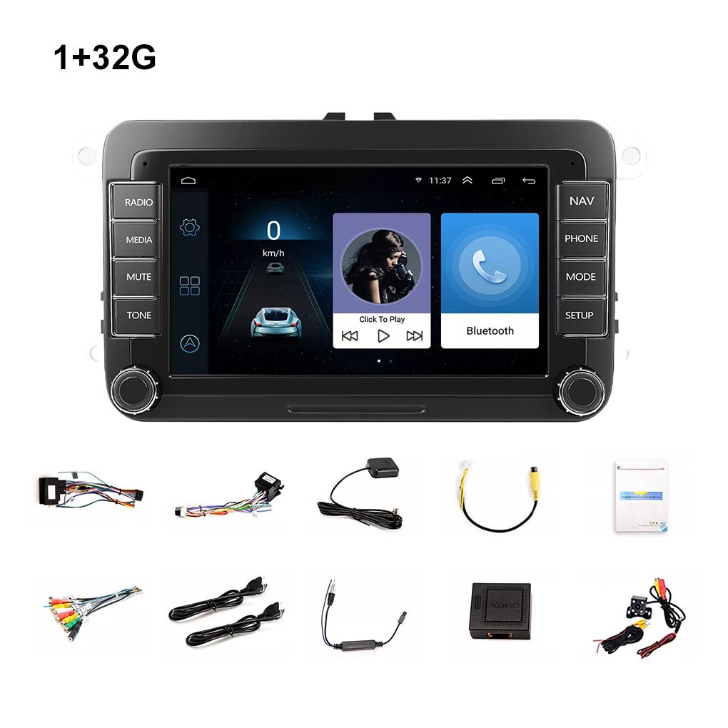Black Stay Connected And Entertained With GOLF MK6 7 Car Radio For GOLF MK6 7