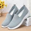 Shoes women's 2025 autumn new one-pedal mother shoes 2025 middle-aged and elderly women's shoes soft-soled casual lazy shoes
