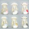 Sheep Ear Headband and Sheep Tail Set Halloween Sheep Costume Accessories for Kid Adult Halloween Christmas Cosplay