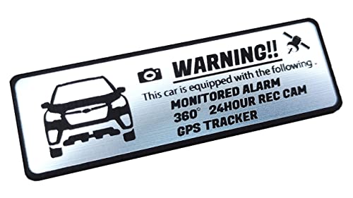 

Honami Works Малый размер Тип A-C Forester FORESTER Эмблема безопасности 24-часовое наблюдение Видеорегистратор GPS-трекер Наклейка