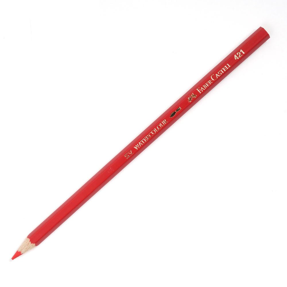 Faber-Castell Watercolor Pencils, 36 Colors, Red Tin FC115937ffa