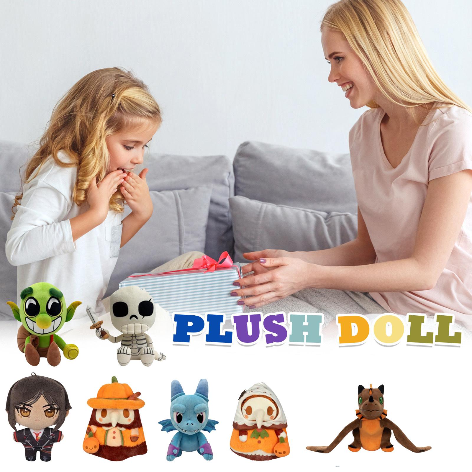 

Плюшевая кукла, Игрушка в подарок, Мультфильм, Детская тряпичная кукла, Детская подарочная подушка One Size