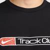 Nike Dri-FIT UV Soft Comfortable Moisture-Wicking Short Sleeve T-Shirt Men Tops Black FZ0291-010