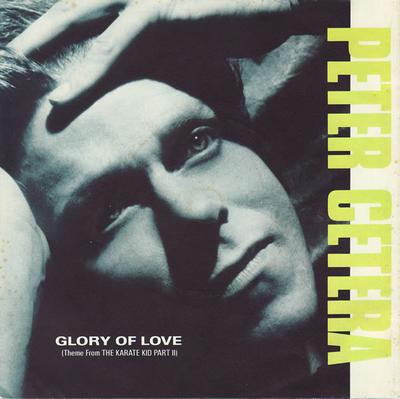 7inch Record PETER CETERA  Glory Of Love Theme From The Karat W8662 Warner Bros. Re 1986 UK Rock Used