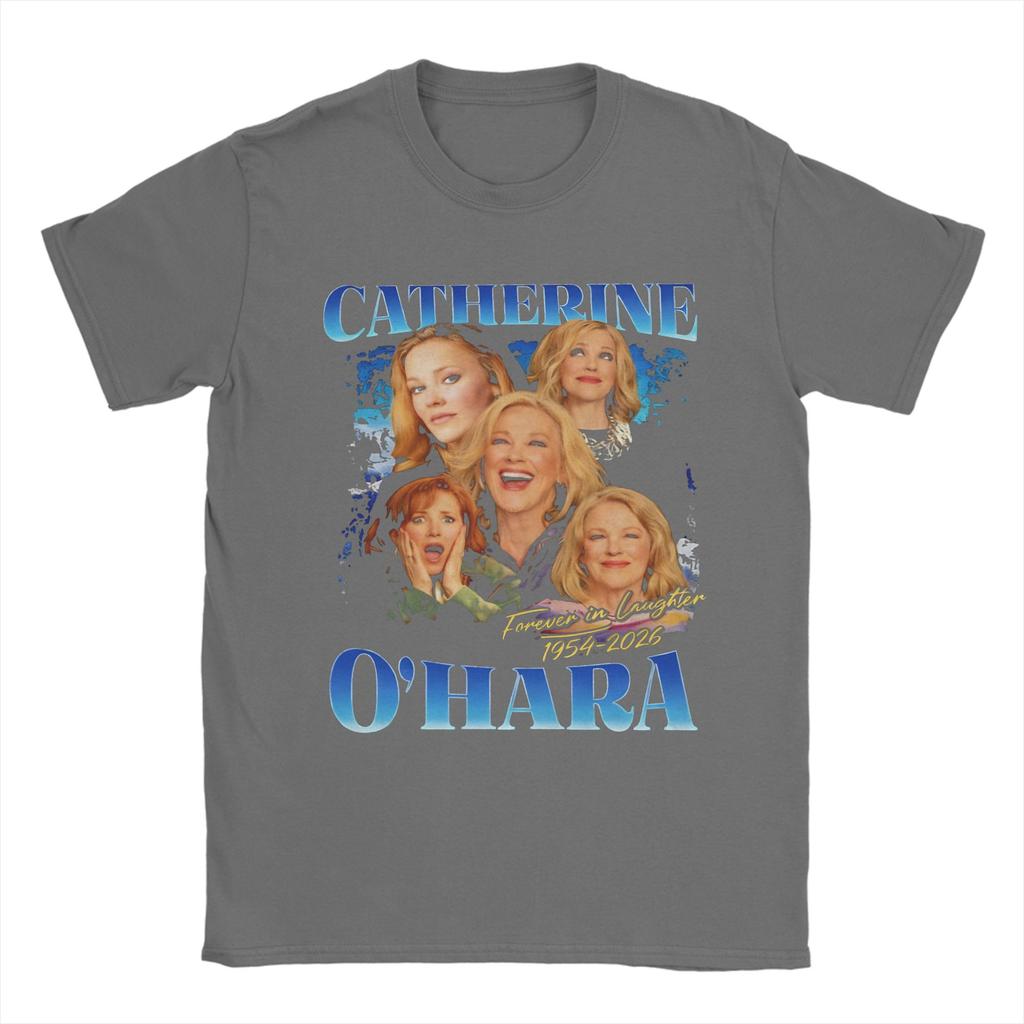 Vintage Catherine Ohara T Shirt Beach Novelty TShirts Adult 100 Cotton Breathable Plus Size 5XL Top Tees ShortSleeved Tshirt