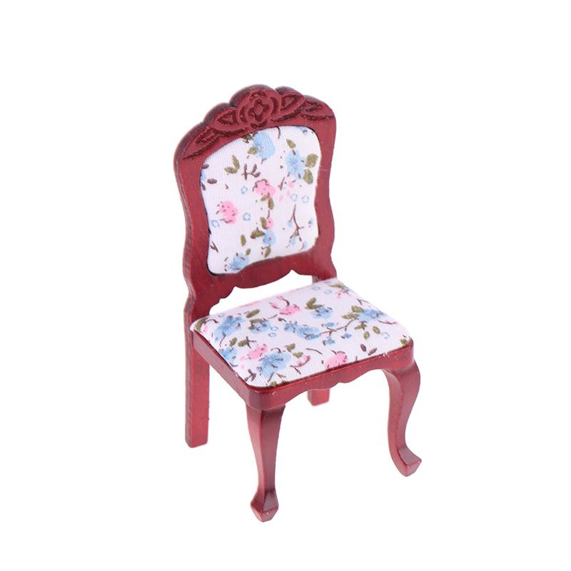 Simulation Chair Model Toys For Dollhouse Decoration Miniature Accessories
