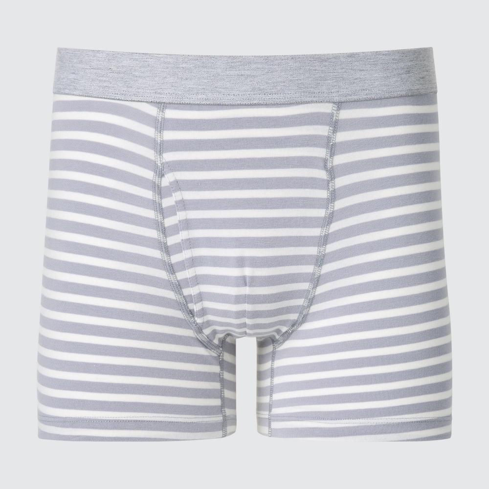 

Трусы-боксеры Uniqlo из хлопка 03 GRAY/Men S