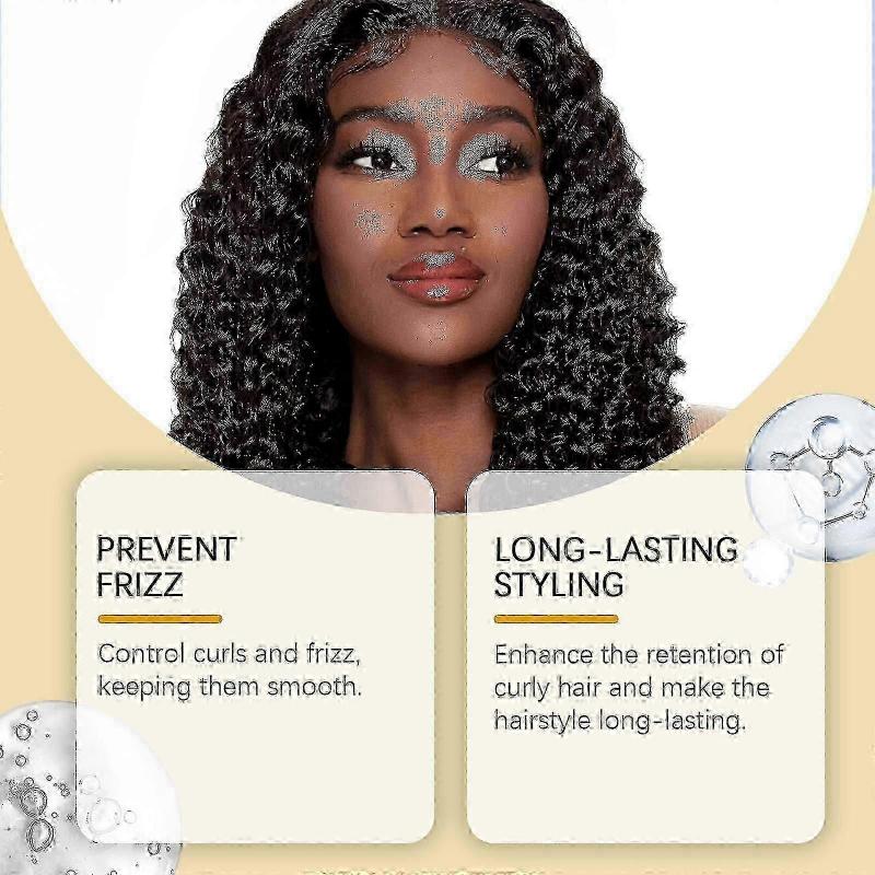 Hoegoa Moroccan nourishing setting cream mild ingredients curly hair styling care setting nourishing natural soft