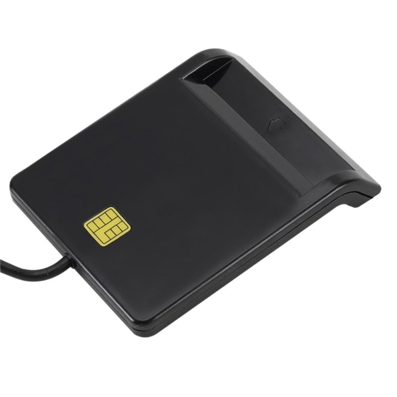 Upgrades USB Card Reader with Fast Plugs & Play Functionality Small  USB Card Reader Business Card Management Device