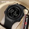 Sanda Student Countdown Multifunctional Waterproof Sport Watch with Alarm and Night Light