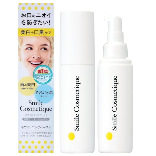 

Smile Cosmetic Whitening Paste, 85ml, with 1450ppm Fluoride, for Cavity Prevention, Teeth Whitening, Bad Breath Relief, and Whitening. (Set of 3)