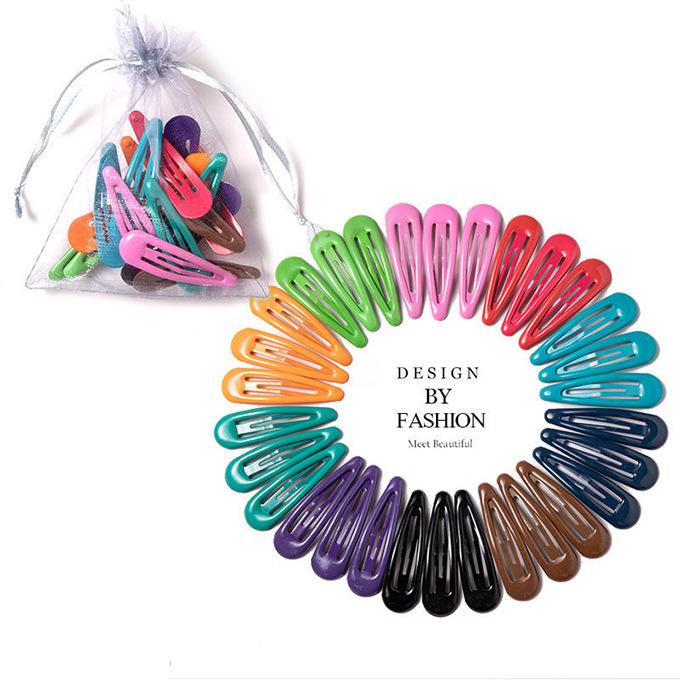Cute Candy Color Hair Clips for Little Girls - Small BB Clips for Bangs & Flyaways