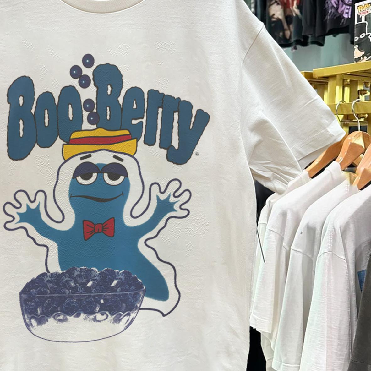 Boo Berry 80 s Promo T-Shirt White XXL 2XL