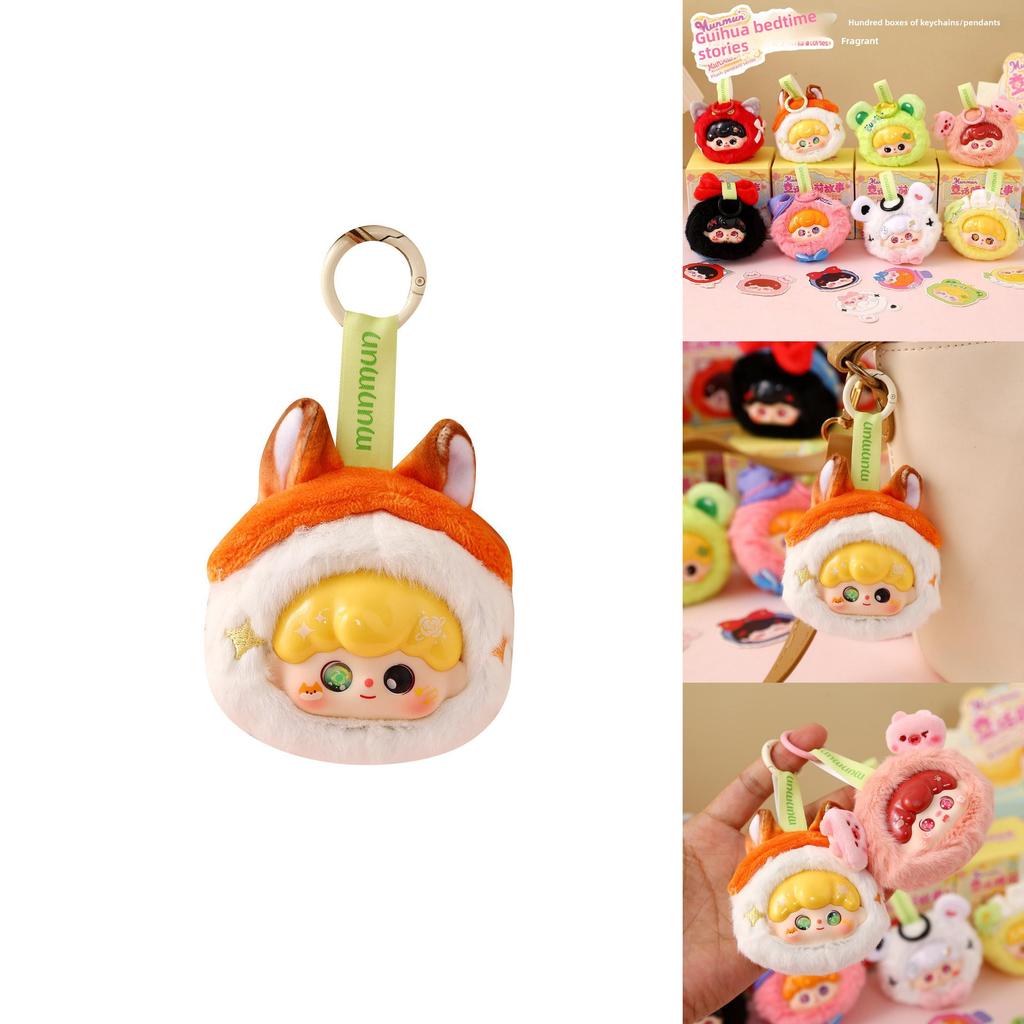 Baby Three Plush Blind Box Toy Pendant With Interactive Features For Toddlers And Gift Gifts