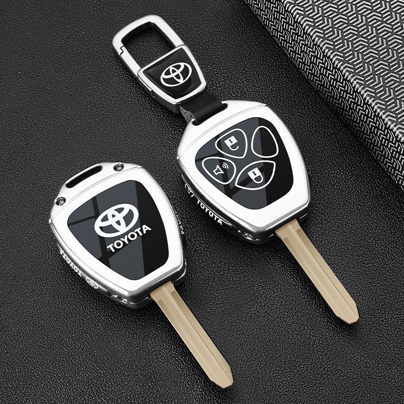 Suitable for the old Toyota straight key case Corolla Rav4 Camry Crown Ruizhi Prado car buckle shell men