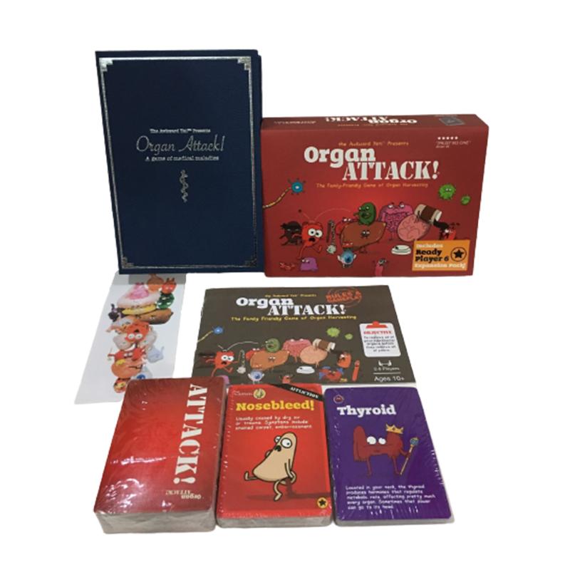 

Орган Неловкий Настольная карточная игра Атака Семейная игра Настольная