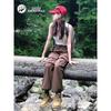 CAMEL 2025 Women's Quick-Dry Cargo Wide-Leg Pants