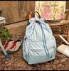 Schoolbag Drawstring Badminton Backpack Outdoor Sports Lightweight Couples Bundle Hiking Portable Backpack
