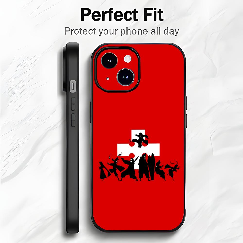 Mutige Aktion Japanischer Anime F-Fire Force Handyhülle Handyhülle Weiche Verpackung Leicht Für iPhone17 16 15 14 13ProMax