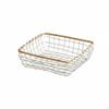 Metal Wire Container Nordic and Design Handled Vintage Household Storage for