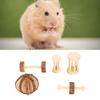 5Pcs Set Small Pet Hamster Wooden Safety Playing Toy Molar Teeth for Rabbit Guinea Pig
